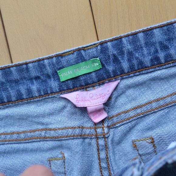 Lilly Pulitzer Denim Blue Jeans - Picture 3 of 4